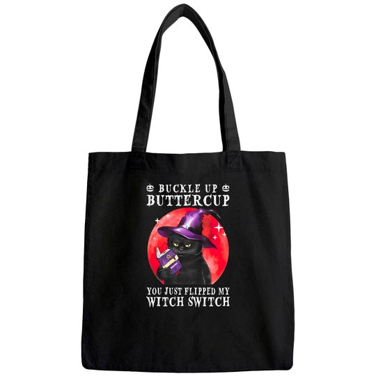 Buckle Up Butter Cup Halloween Collection Tote Bag