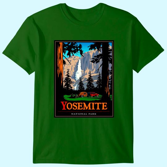 Yosemite Shirt Vintage National Park T-Shirt