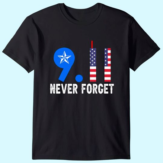 Never Forget 9/11 20th Anniversary Patriot Day 2021 T Shirt
