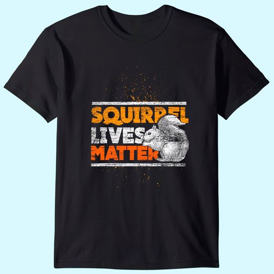 Vintage Squirrel Lives Matter T-Shirt