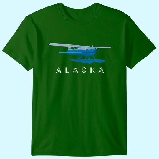 Alaska Sea Plane - Seaplane Pilot - Landscape T-Shirt