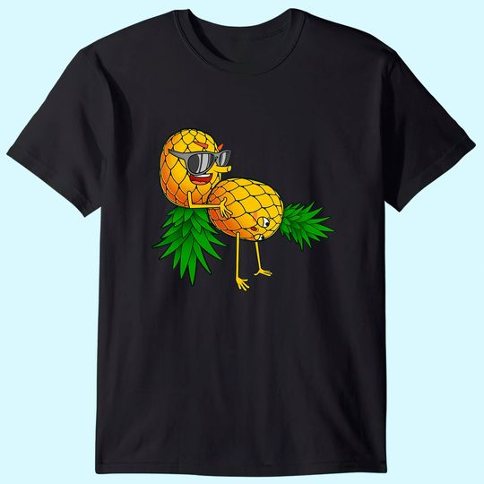 Upside Down Pineapple Swinger T Shirt