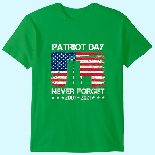 Patriot day 9 11 Memorial 9/11 20th Anniversary Patriot T-Shirt