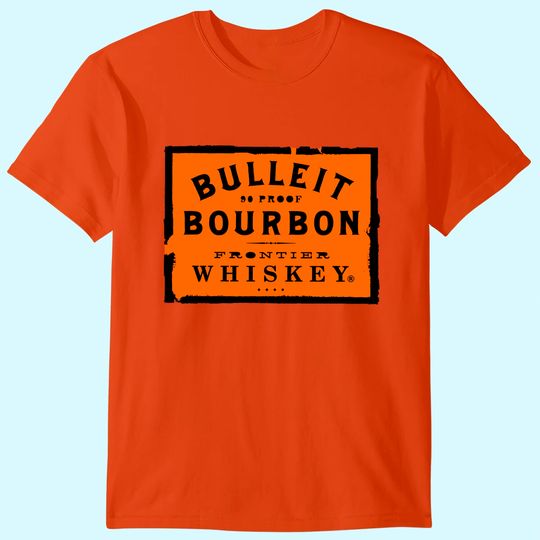 Bulleit Bourbon Frontier Whiskey t-shirt wine