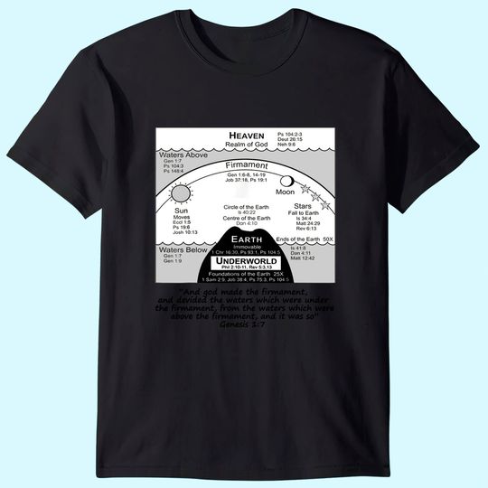 Flat earth t-shirt