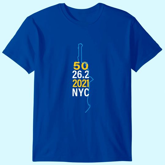 New York 2021 Marathon 50th T-Shirt