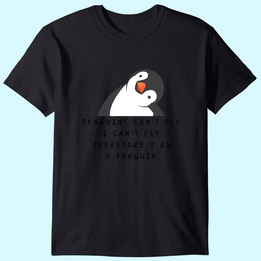 Funny Penguins T-shirt Woman Man Children T Shirt