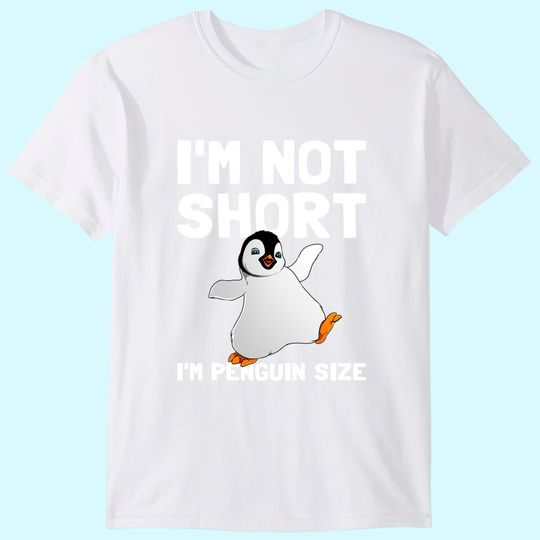 Penguin Gift For Women Kids Men Penguin Bird Lover T Shirt