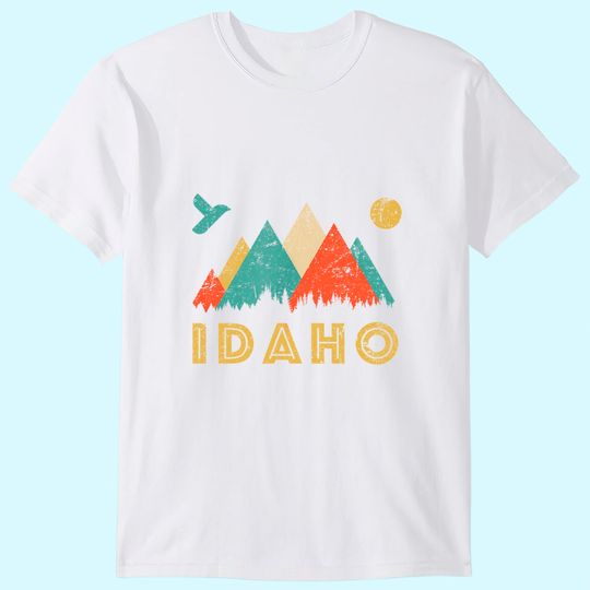 Retro Vintage Idaho Throwback T Shirt