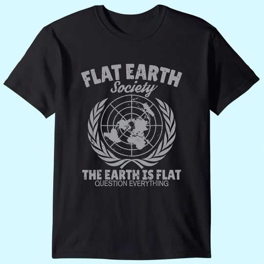Flat Earth Society T-Shirt