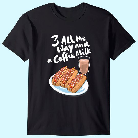Hot Weiner T Shirt Coffee Milk Rhode Island Lover Gift