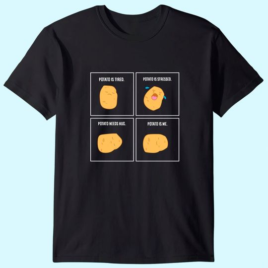 Potato Meme I'm A Potato Vegetarian Vegetable T-Shirt
