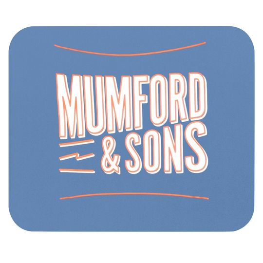 Mumford & Sons Retro Logo Mouse Pad