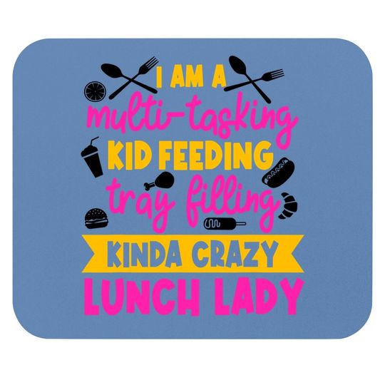 Food Service Worker Lunch Lady Cafeteria School Crew Kitchen Staff Mouse Pad