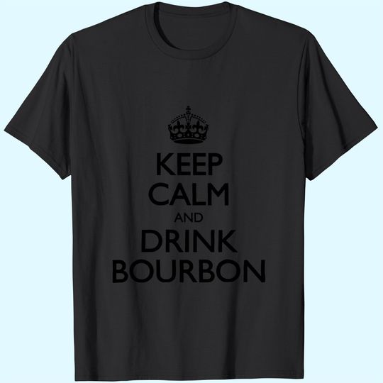 Men's Keep Calm and Drink Bourbon T-Shirt