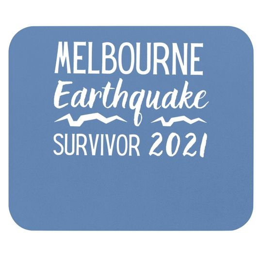 Melbourne Earthquake Mouse Pads