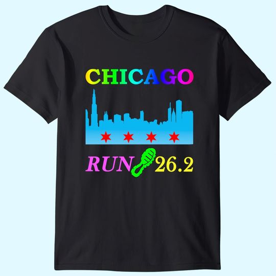 Chicago Run 26 Mile October 13 2019 Finisher Marathon T-Shirt