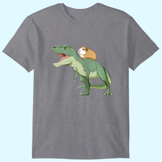 Pig Riding T Rex Dinosaur T-Shirt