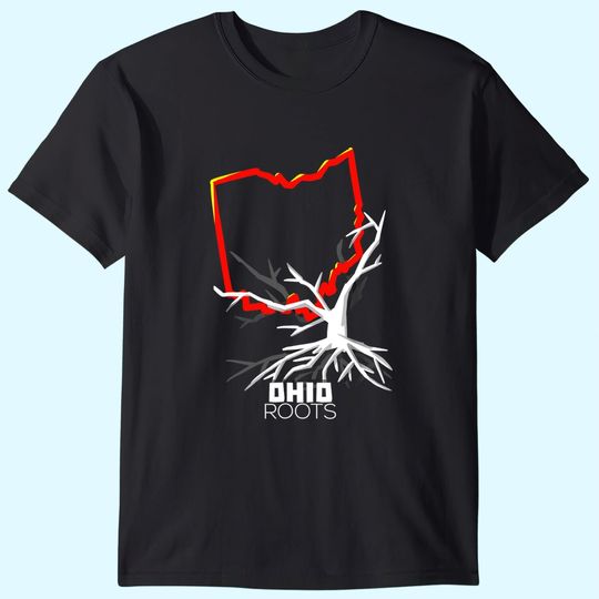 Native Root Land Ohio US State Hometown T-Shirt