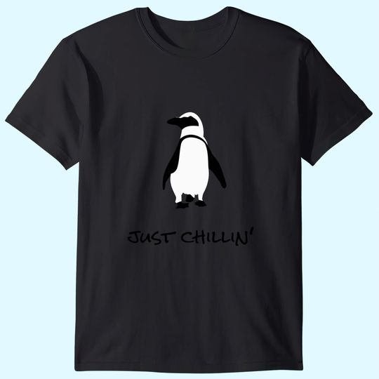 Penguin Just Chillin' Newman Works T Shirt