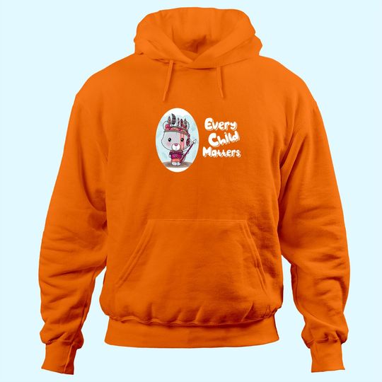 Every Child Matters Indigenous People Orange Day Hoodie