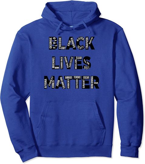Black Lives Matter, Anti-Racism, Equal Rights, Diversity Pullover Hoodie