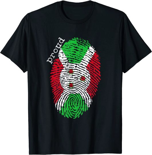 Burundi T Shirt Burundian Flag