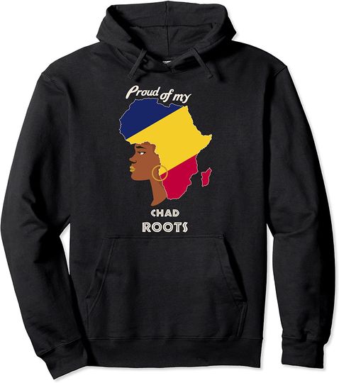 Proud Chad Roots Black History Month Women's Pullover Hoodie