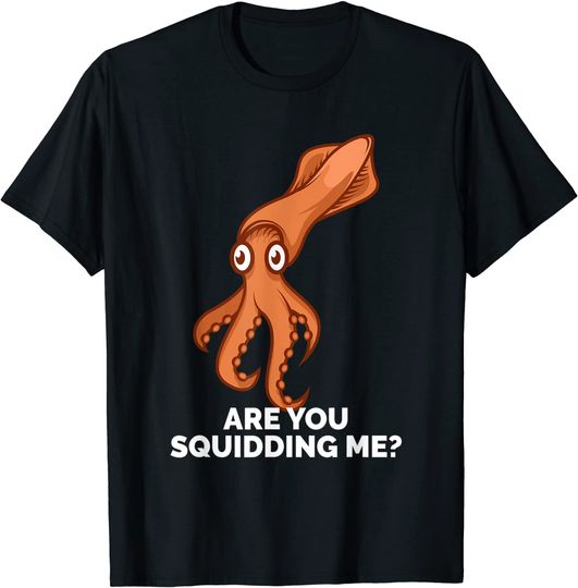 Are You Squidding me? Person And Joker TT Shirt
