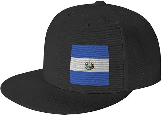 El Salvador Flag Adjustable Hat Duck Tongue Baseball Cap