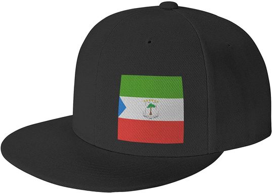 Flag of Equatorial Guinea Adjustable Hat Duck Tongue Baseball Cap