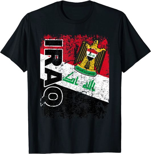 Vintage Iraqi Flag T Shirt