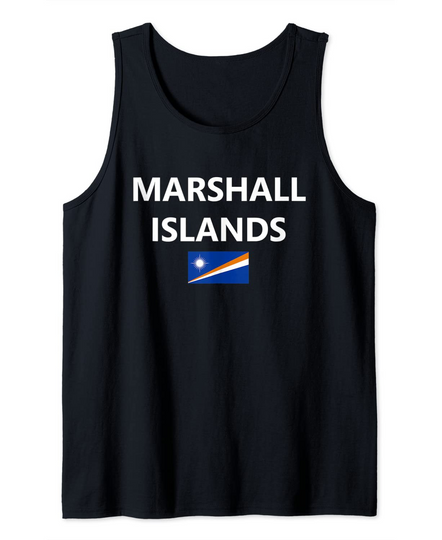 Marshall Islands Flag Country Tank Top