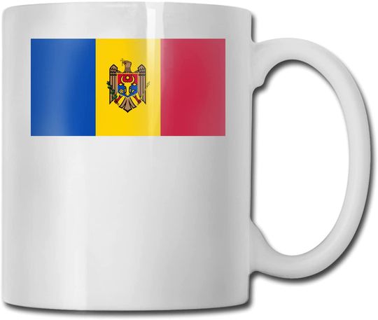 Flag of Moldova Ceramic Coffee Mugs