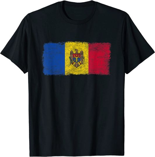 MOLDOVA NATIONAL FLAG COAT OF ARMS T-Shirt