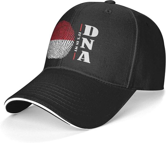 Its in My DNA Monaco Flag Baseball Cap