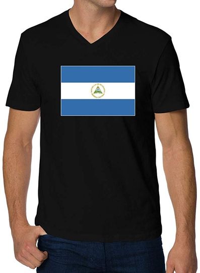 Teeburon Nicaragua Flag Rectangular T-shirt