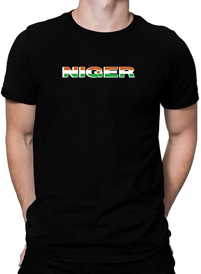 Teeburon Niger Country Flag T-Shirt