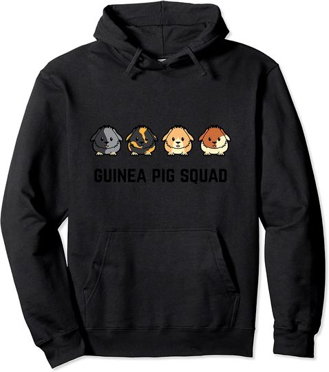 The Cavy Guinea Pig Rodent Team Squad Pullover Hoodie