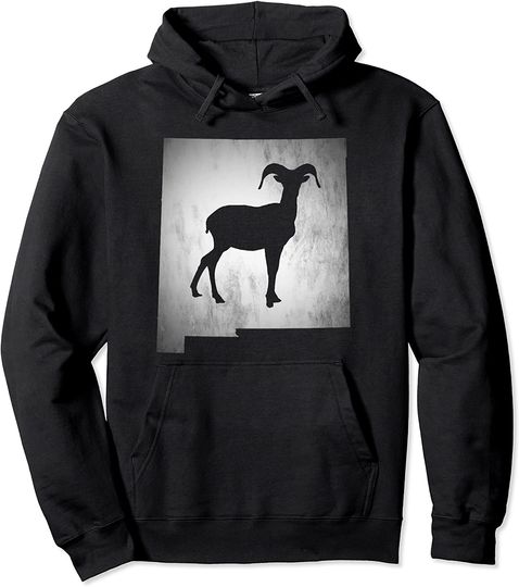 New Mexico Barbary Sheep Hunting Pullover Hoodie