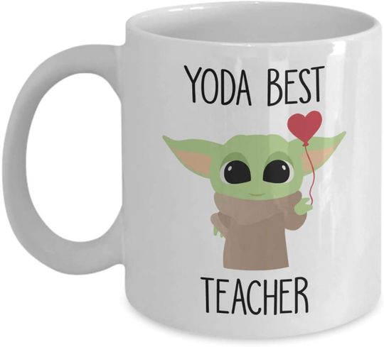 Yoda Best Teacher Mug - Best Gift For Teacher Birthday