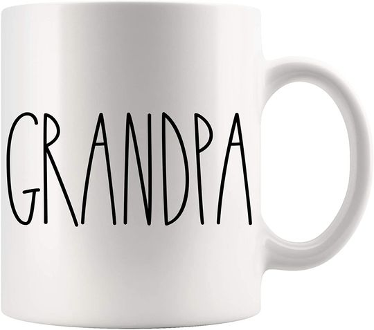 Grandpa Rae Dunn Style Coffee Cup for Mother's Day/Father's Day