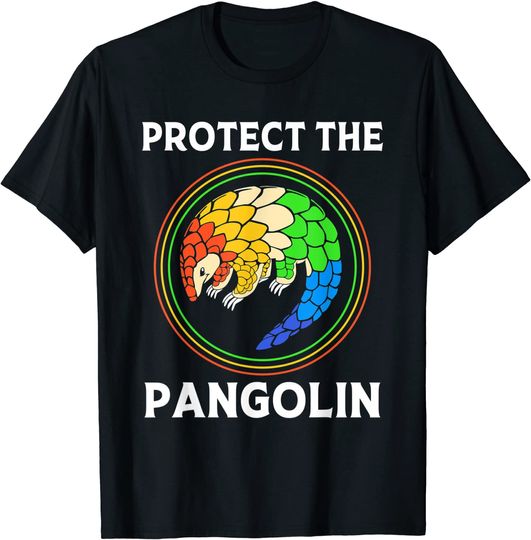 Protect The Pangolin Save The Endangered T-Shirt