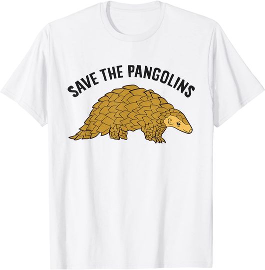Funny Pangolin Save The Pangolins T-Shirt