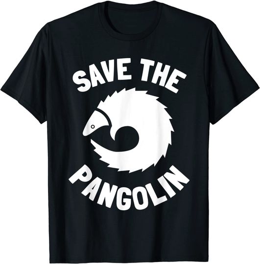Save The Pangolin Scaly Anteater Animal T-Shirt