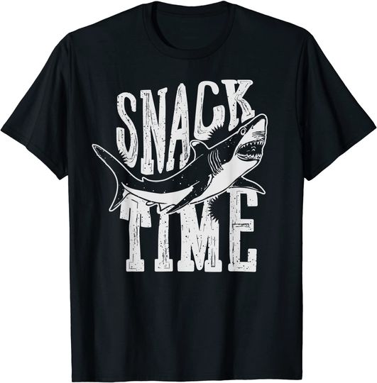 Shark Snack Time Eat Great White Week T Shirt