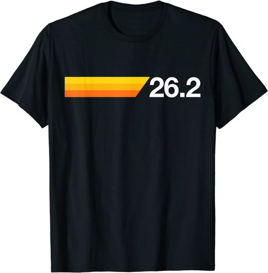 Marathon 26.2 Marathoner Retro Runner T-Shirt