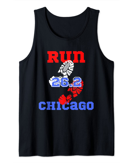 Run the Chicago 26.2 Miles Marathon Runner in Training Tank Top
