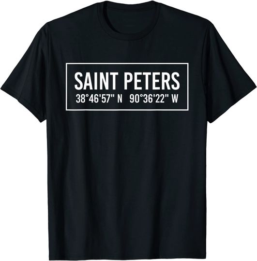 SAINT PETERS MO MISSOURI Funny City T-Shirt