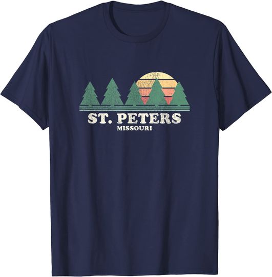 St. Peters MO Vintage Throwback Tee 70s T-Shirt